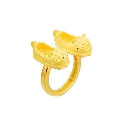 순금 호랑이신발 돌반지 3.75g